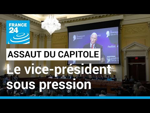Enquête sur l'assaut du Capitole : Donald Trump a mis son vice-président sous pression • FRANCE 24