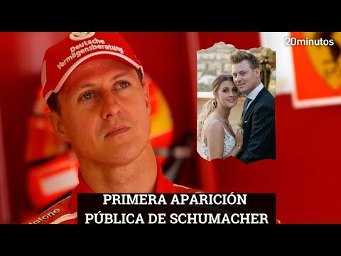 SCHUMACHER aparece por primera vez en público