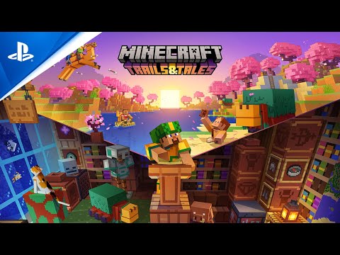Minecraft - Trails & Tales Update Launch Trailer | PS5 & PS4 & PSVR Games