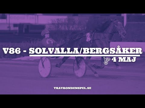 V86 tips Solvalla/Bergsåker | Tre S - Bästa jackpottspiken!