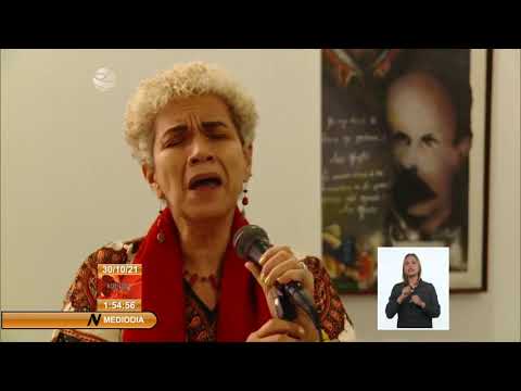 Venezuela: Marta Doudiers sueña con regalar su voz al pueblo cubano