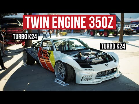 Double Trouble: Larry Chen's Insane 350Z with Two Engines