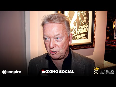 FRANK WARREN REVEALS TYSON FURY COMEBACK PLANS, TALKS USYK VS. DUBOIS 2