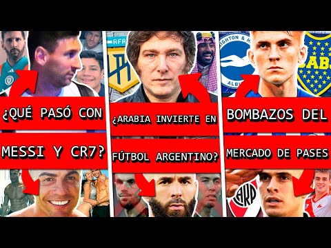 MESSI y CR7 fueron VIRAL+ ¿ARABIA compra CLUB en ARGENTINA?+ Bomba MBAPPÉ+ Noticias de BOCA y RIVER