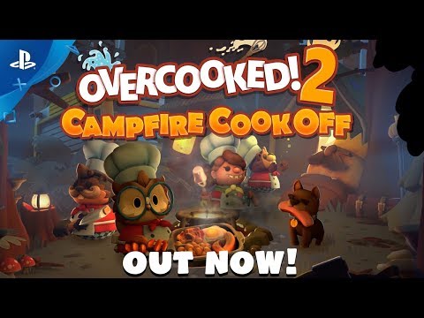 Overcooked 2: Campfire Cook Off DLC Out Now! | PS4