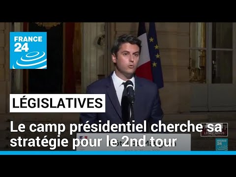 Législatives : en troisième position, le camp présidentiel cherche sa stratégie • FRANCE 24