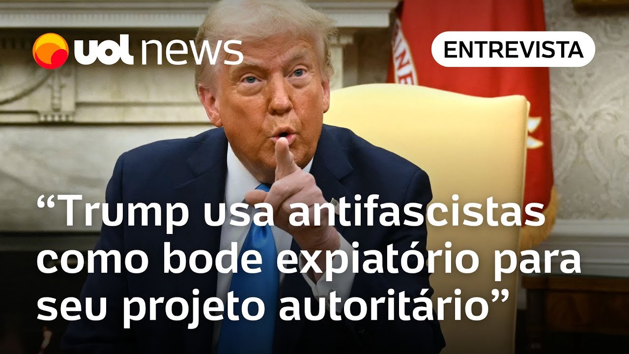 Trump usa antifascistas como inimigo interno para avançar seu projeto autoritário, diz professora