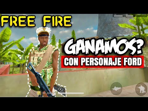 GAMEPLAY CON EL NUEVO PERSONAJE FORD!! (PUBG) FREE FIRE BATTLEGROUNDS DIRECTO