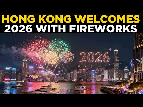 LIVE | HONG KONG | Spectacular Fireworks Over Victoria Harbour | New Year 2026 Celebration
