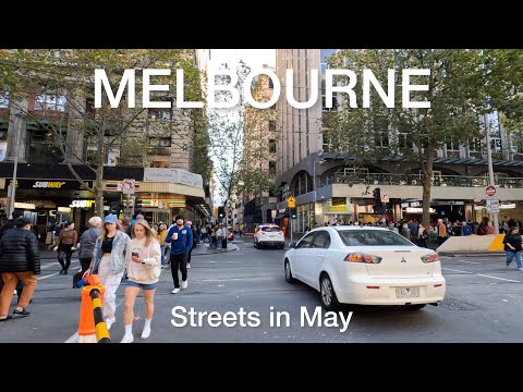 Melbourne City Walking Tour in May 2023