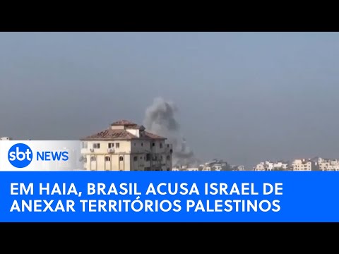 Em Haia, Brasil acusa Israel de anexar territórios palestinos