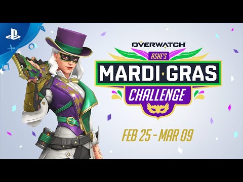 Overwatch - Ashe's Mardi Gras Challenge | PS4
