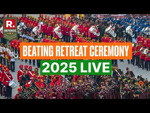 Beating Retreat Ceremony 2025 LIVE | President Droupadi Murmu | PM Modi | Vijay Chowk New Delh