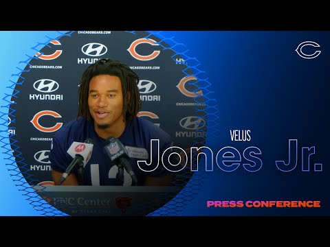 Velus Jones Jr.: 'I'm ready to establish a role on this team' | Chicago Bears video clip