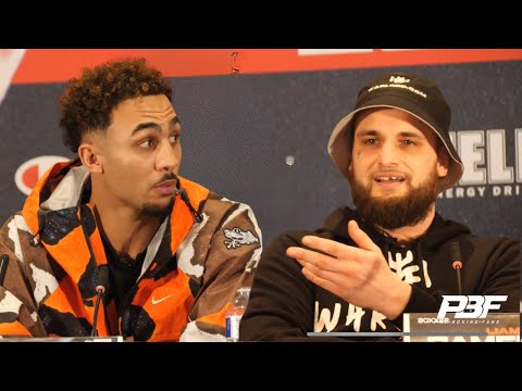 “P***** WHO CAN’T PUNCH!” BEN WHITTAKER AND LIAM CAMERON TRADE WORDS AT REMATCH PRESS CONFERNCE