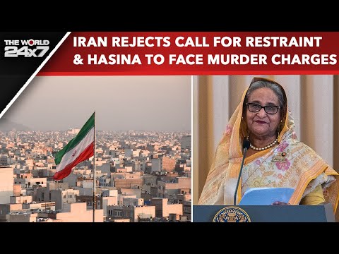Iran Dismisses Call For Restraint | Hasina To Face Murder Charges | Russia Strikes Back At Ukraine