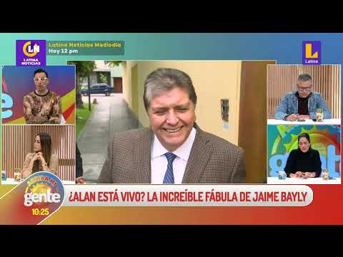 ¿Alan García está vivo? La increíble fábula de Jaime Bayly sobre el expresidente peruano