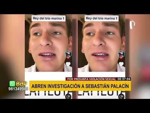 Sebastián Palacín asegura que confesión de abuso sexual fue un experimento social