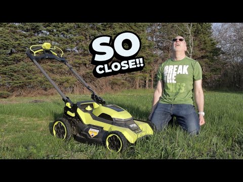 RYOBI 40V Battery Powered Lawn Mower - First Thoughts: Is it good enough?
