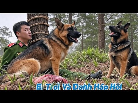 Chú Chó Và Anh Công An Bị Trói Nằm Hấp Hối Ở Trong Rừng Vắng, Đến Khi 2 Cô Bé Phát Hiện Ra Thì...