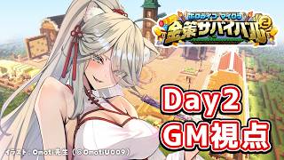 【 #ホロ金策サバイバル2 】GM視点！セカンドシーズンもホロタウンのラーメン屋ししろぼたんです：Day2【獅白ぼたん/ホロライブ】