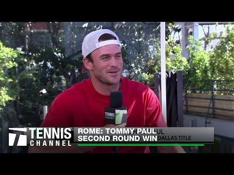 Tommy Paul Performing on the Big Points | 2024 Rome Second Round