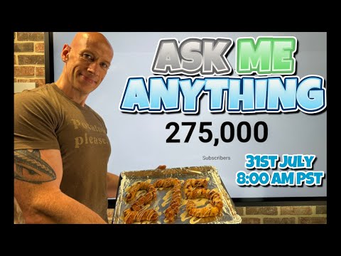 275K Ask Me Anything YouTube Live Stream