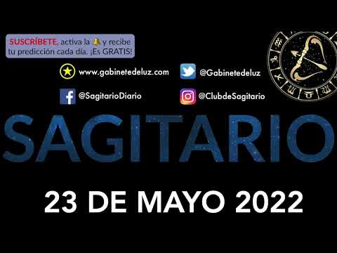 Horóscopo Diario - Sagitario - 23 de Mayo de 2022.