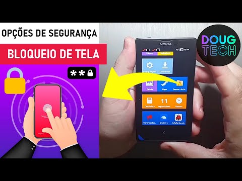 Como Colocar SENHA no Nokia X