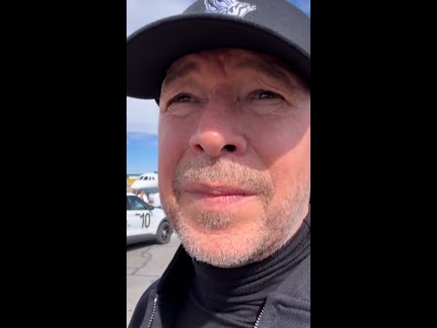Donnie Wahlberg credits pilots after jet skids off runway