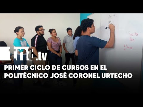 Arrancan las clases en el Centro Politécnico y Cultural José Coronel Urtecho - Nicaragua