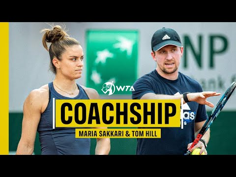 Maria Sakkari & coach Tom Hill take on COACHSHIP 🤝