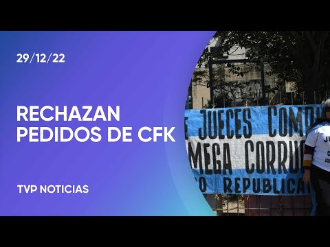 Rechazaron pedidos de CFK en la causa por intento de magnicidio