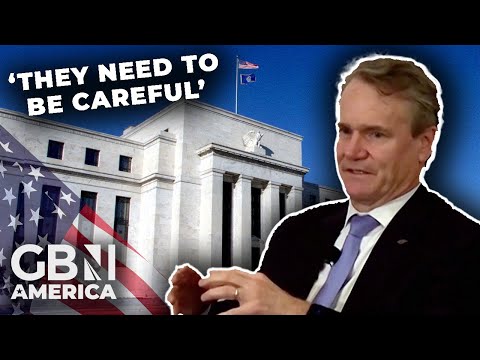 'They've got to be careful... Or we'll go off a cliff' | Bank of America CEO issues warning to Fed