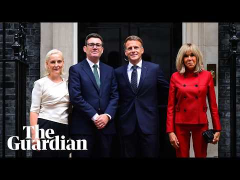 UK PM Andy Burnham welcomes Emmanuel Macron to Downing Street - watch live