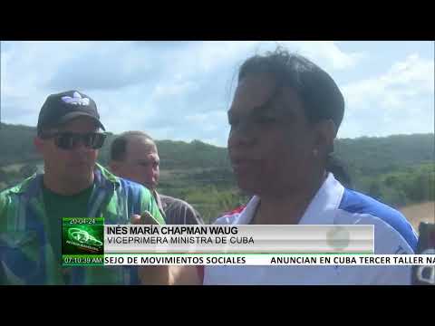 Vice primera ministra de Cuba intercambió con pobladores de Florencia