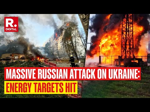 Russia Launches Largest Drone and Missile Attack on Ukraine, Targeting Energy Infrastructure