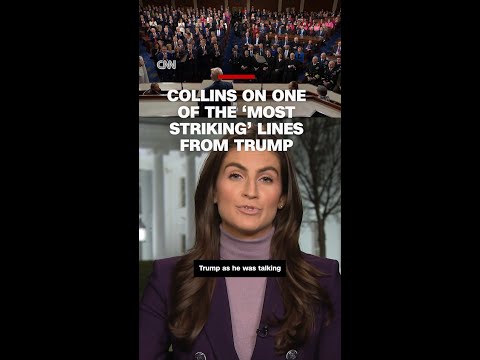 Collins on one of the ‘most striking’ lines from Trump