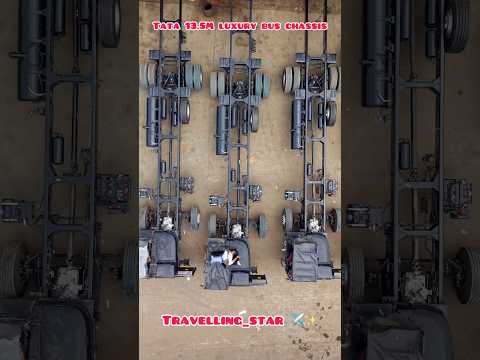 Chassis ✨❤️ll Luxury bus chassis ll 13.5M Sleeper luxury bus chassis #reels #viral #trending #Shorts