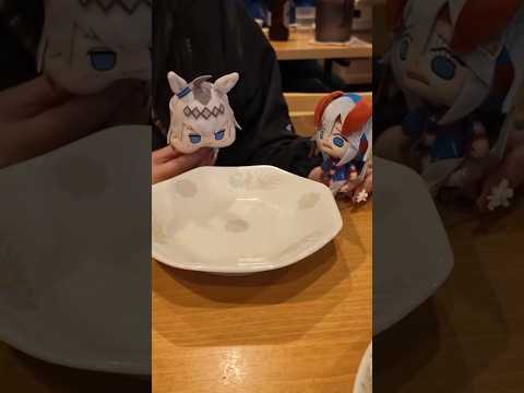 Oguri cap eats tamamo cross food #umamusume #prettyderby  #funny #memes #gacha   #horse #oguricap