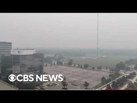The health impacts of poor air as wildfire smoke set to linger