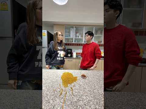 息が合わなすぎる親子…😱