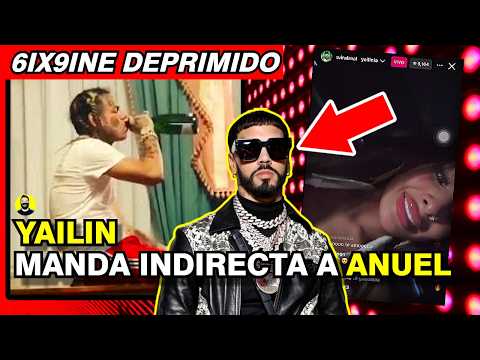 MOMENTO DONDE YAILIN LE ENVIA MENSAJE A ANUEL Y TEKASHI 69 DEPRIMIDO!!