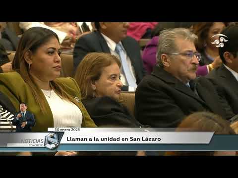 Llaman a la unidad en San Lázaro