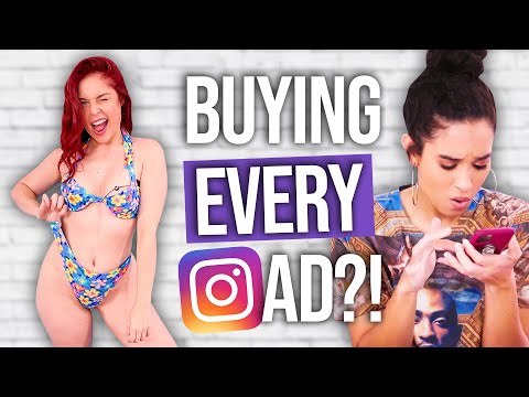 Video: Buying Everything Instagram Advertises In 10 Minutes!!