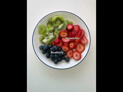 Fruit bowl 🍓🥝🫐#food #foryou #fypシ #tiktok #viral #shorts