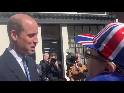 Le prince William donne des nouvelles de Kate Middleton en pleine sortie officielle