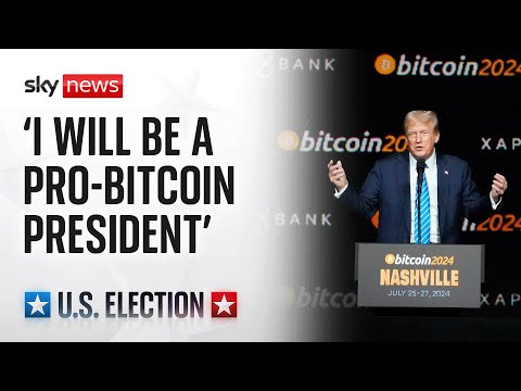 Watch live: Donald Trump delivers speech at Bitcoin conference in Nashville