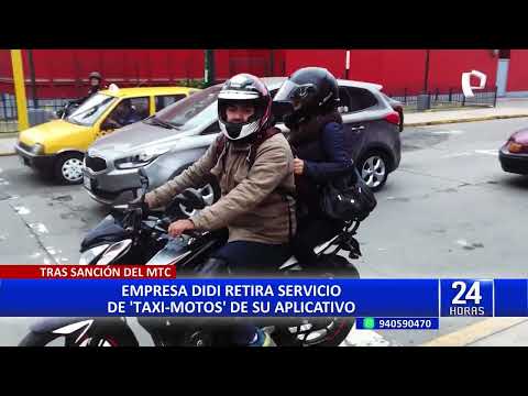 DiDi retira su servicio de taxi en moto y espera la reactivación del aplicativo