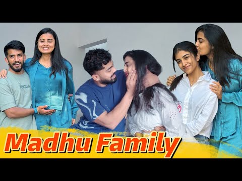 Madhu Family Reaction🥺🤰 #nikhilnishavlogs 